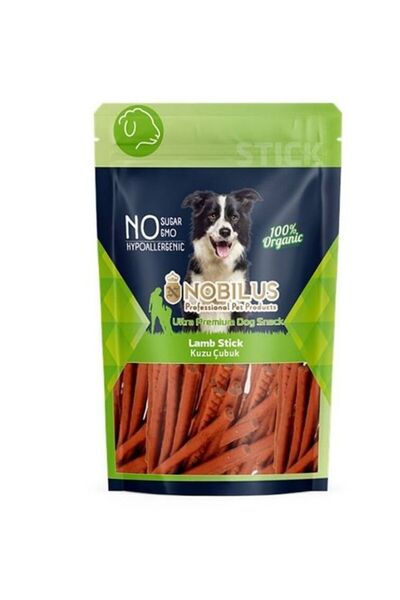 NOBİLUS Kuzu Etli Köpek Ödül Çubuğu 80gr