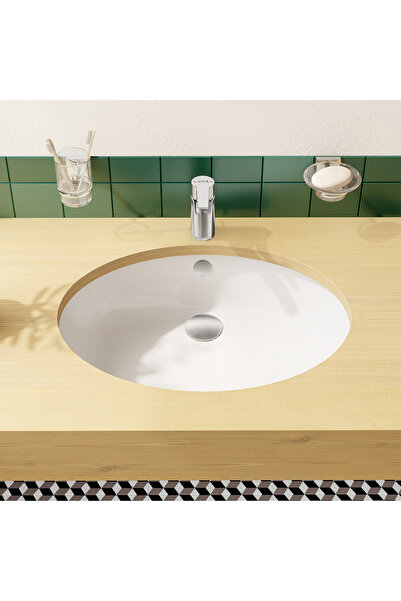 VitrA S20 6069B003-0012 Tezgah Altı Lavabo, 52 cm, Beyaz