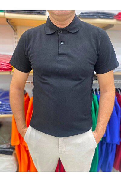 Polo Yaka Cepsiz Erkek T-Shirt