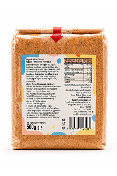 Essen Organik Organik Sebzeli Tarhana 500gr