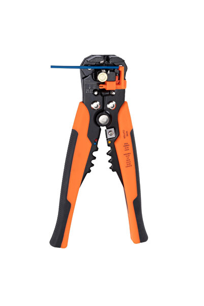 Choice3 Orange Crimper Cable Cutter Adjustable Automatic Wire Stripper Multif...