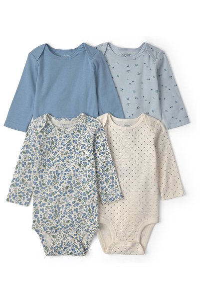 Carter's Baby Girl Multi-Pack Bodysuits Newborn-24 Months Multi-Color