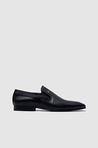 TOGO Siyah Antik Erkek Klasik Loafer Ayakkabı [TG052206]
