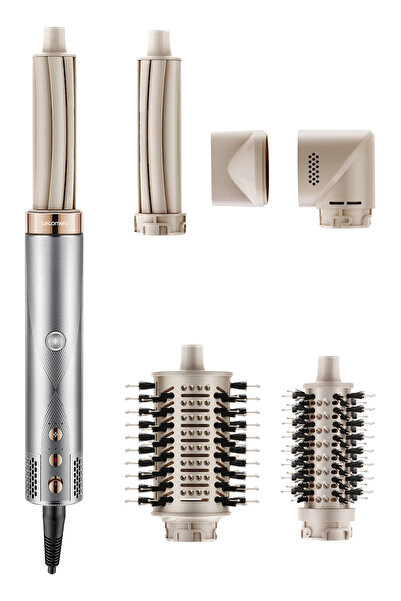 Lecomely Multistyler 5 în 1 AirEdge A3, Perie cu Aer Cald, Uscator de par si ...