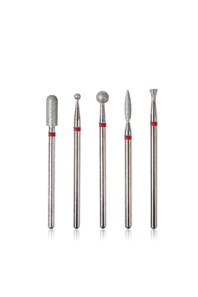 Choice4 05 5PCS Diamond Nail Drill Bit Set of Milling Cutters for Manicure Di...