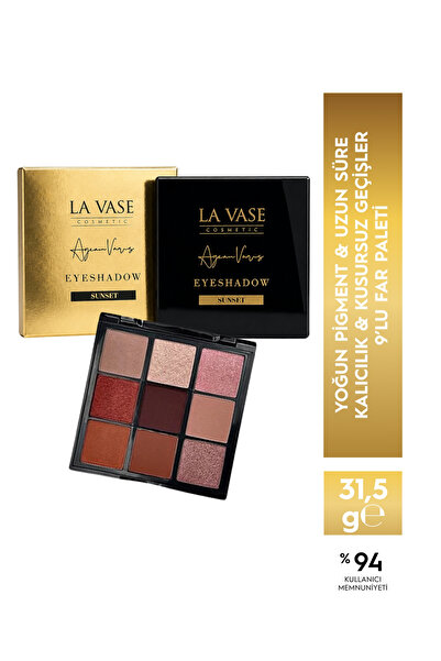 La Vase 9'Lu Eyeshadow Far Paleti