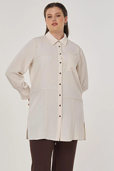 Kayra Knitted Tunic Cream