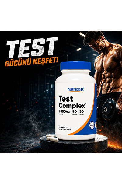 Nutricost Testo Booster Daa, Tribulus, Maca, Lj Tongkat Ali, Horny Goat Compl...
