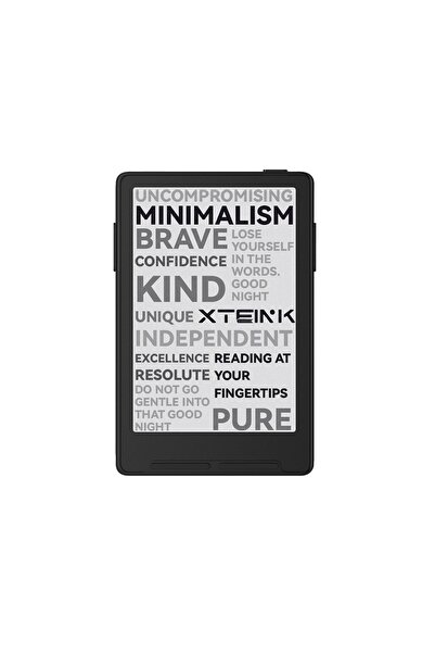 Xteink - X3 Ultra Kompakt Mıknatıslı E-Kitap Okuyucu - Siyah - Siyah