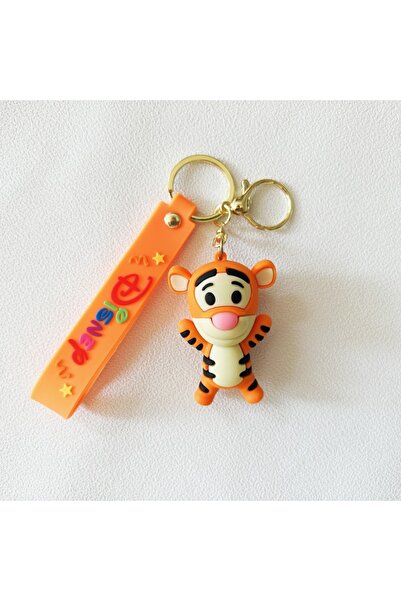 Choice1 6 cm C Cute Cartoon Bear Anime Figurines, Silicone Keychains, Schoolb...