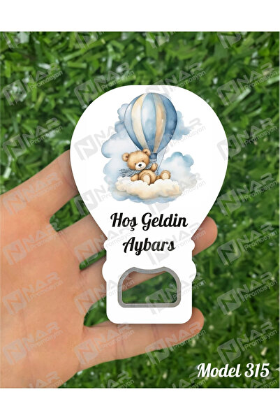 Nar Promosyon 40 Adet Mıknatıslı Açacak Magnet - Yanında Ambalaj Hediyeli - D...