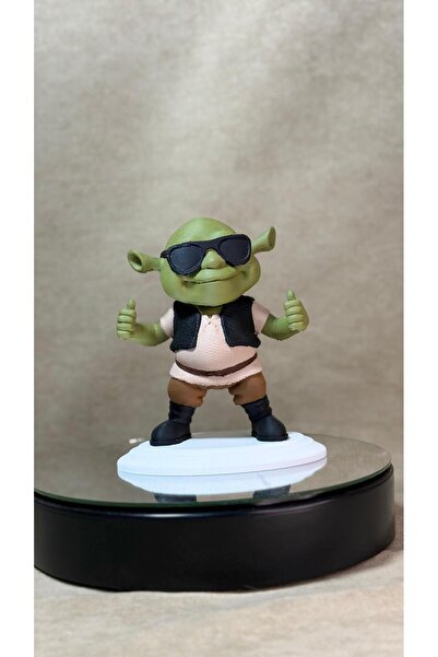 AREZ 3D FİGÜR Shrek Dekoratif Koleksiyon Figürü 13 Cm
