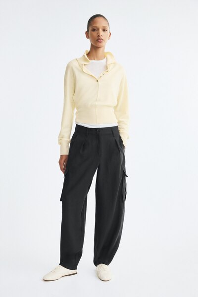 H&M Barrel Paçalı Kargo Pantolon