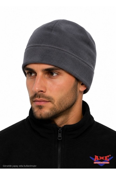 AXE SPORTSWEAR Unisex Smoked Thermal Winter Soft Textured Fleece Beanie