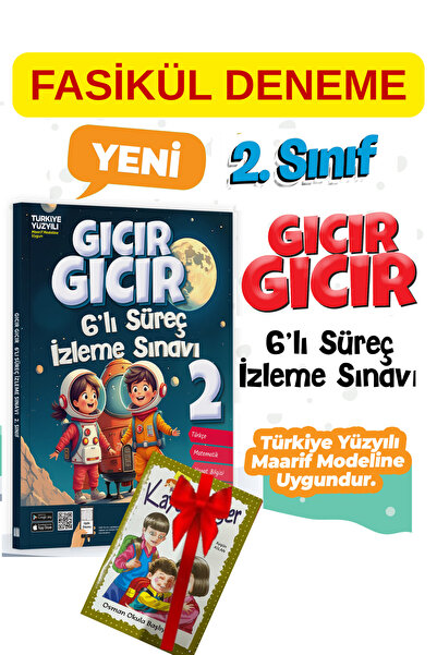 Ata Yayıncılık 2. Sınıf Gıcır Gıcır Tüm Dersler Denenmiş 7'li Deneme Sınavı
