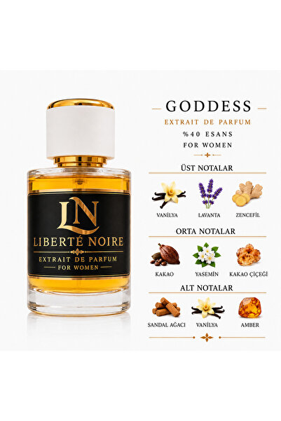 Brberry Goddess Kadın Parfüm Extraıt De Parfum %40 Esans ile gün boyu kalıcı 50 Ml