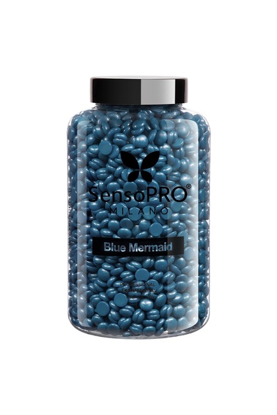 SensoPRO Milano Ceară epilatoare elastică profesională Blue Mermaid, 400g