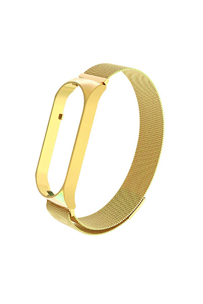 MOBAX Xiaomi Mi Band 5 Kordon Milano Loop Metal Band