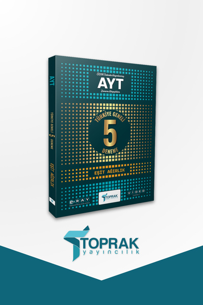 Toprak Yayıncılık AYT 5'Lİ PAKET DENEME KİTABI (EŞİT AĞIRLIK)