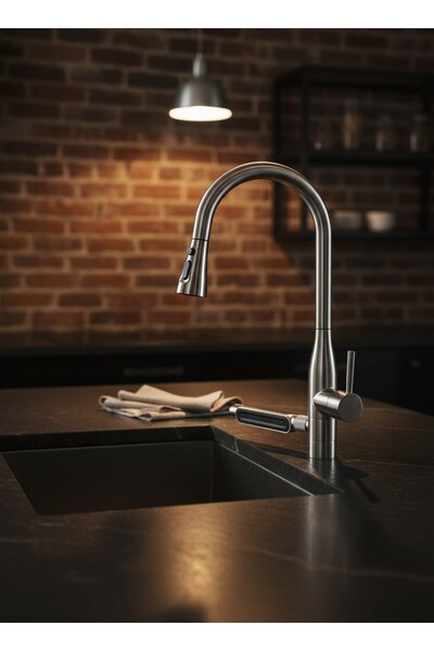 Penta Inox Multi İçme Suyu(Arıtma) Spiralli Eviye Bataryası 1335IX