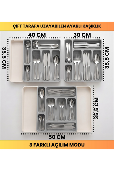 almital mobilya aksesuarları furniture accessories Double-Sided Extendable Pr...