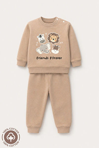 Miniel Unisex Baby Forever Friends Printed 100% Cotton 6-9-12 Months Top and ...