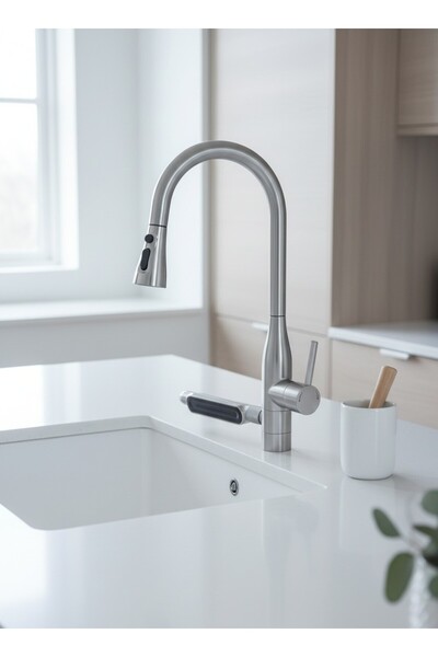 Penta Inox Multi İçme Suyu(Arıtma) Spiralli Eviye Bataryası 1335IX