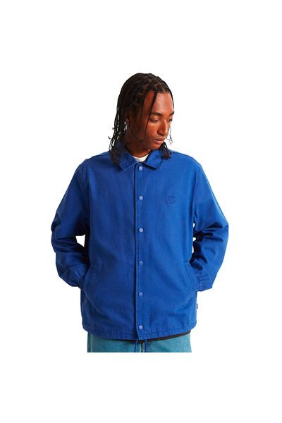 Vans TORREY PIGMENT CANVAS COACHES JACKET VN000T6SFRX-FRX Βασιλικό Μπλε
