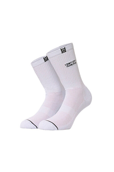 BEE UNUSUAL IDGAF ΠΡΕΜΙΟΥΜ ΛΕΥΚΕΣ ΚΑΛΤΣΕΣ AS-240123-WHITE Λευκό