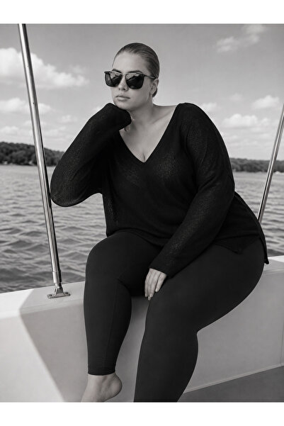 MODA Women's Plus Size 1. Quality Lycra Long Tights (3XL - 4XL)