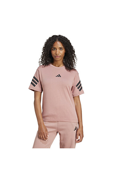 adidas Αθλητικά ρούχα W FI 3S TEE JE0244 Καφέ