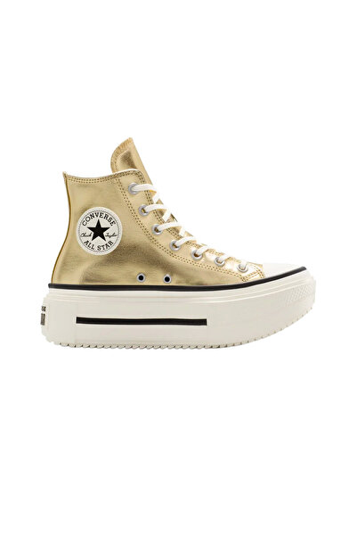 Converse ΤΣΑΚ ΤΕΪΛΟΡ ΑΛΛ ΣΤΑΡ ΝΤΑΜΠΛ ΣΤΑΚ ΜΕΤΑΛΙΚ Α15164Σ Χρυσό
