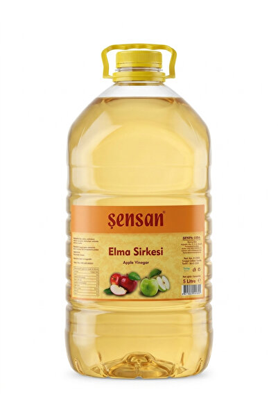 şensan ELMA SİRKESİ 5 LT DOĞAL x 1 ADET