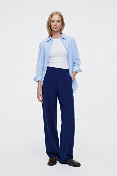 şuranur Pantaloni casual din țesătură modal Osho pentru femei croială – stil ...