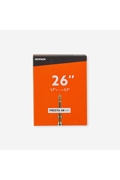 Decathlon 26 × 1,7/2,2 - 48 mm İç Lastik Presta Valf Uyumlu