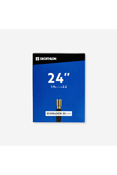 Decathlon Btwin Iç Lastik - 24"- 1,9 / 2,2 Kesit - Schrader Valf Uyumlu