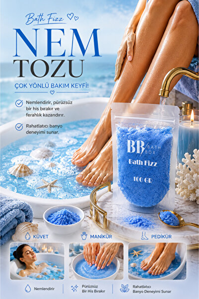 bath box Okyanus Manikür, Pedikür, Banyo Tuzu,köpüren Banyo Tozu, Ayak Spa Tu...
