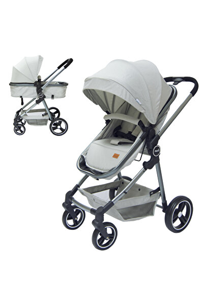 Moon Pro 2-in-1 Baby Stroller – Convertible to Carrycot, Reversible Pram (0–3...
