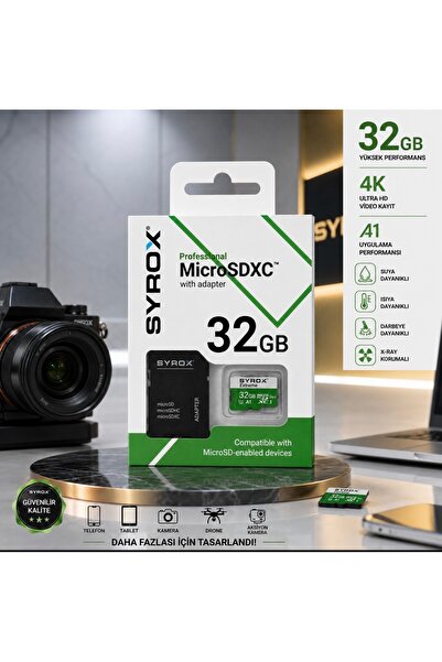 Syrox 32 GB MİCRO SD (HAFIZA KARTI)