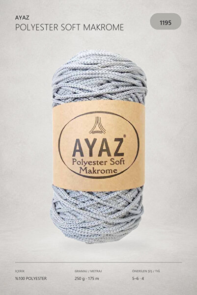 Ayaz Polyester Soft Makrome 250 Gram 175 Metre 1195