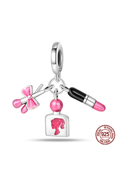 Choice PAC943 100% 925 Silver Hot Sale Pink Series Stars & High Heels Charms ...
