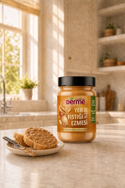 Derme Yer Fıstık Ezmesi 350 gr. ( % 100 )
