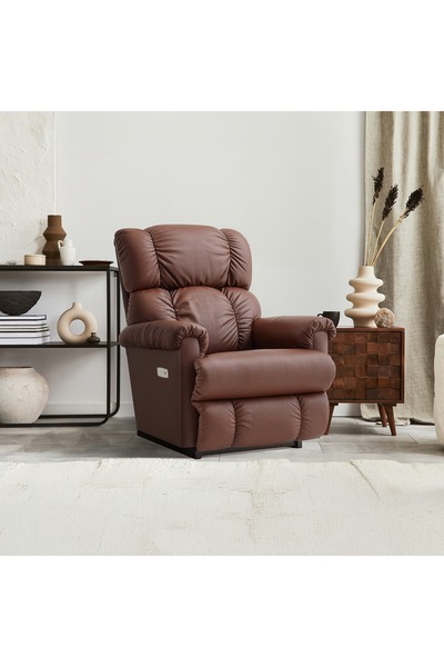 Yatsan La-Z-Boy Pinnacle Leather Madras Chesnut Elektrikli Koltuk