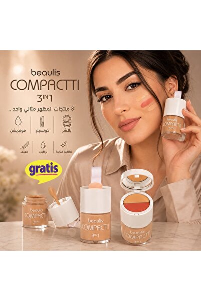 beaulis Beaulis Collection - 3-in-1 Compact Foundation, Concealer, and Blush ...