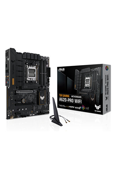 ASUS Placa de baza TUF GAMING A620-PRO WIFI AMD, AM5, DDR5, ATX "90MB1FR0-M0E...
