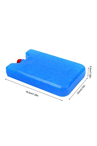Choice 600ml 600ml Food Cooling Ice Crystal Box Reusable Portable Fast Cold P...