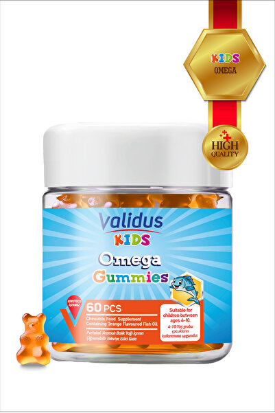 Validus Kids Omega 3 - Epa 24 - Dha 120 60 Gummies