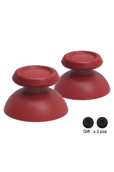 Choice7 Red DATA FROG Replacement Thumbsticks for PS5 Controller, 3D Joystick...