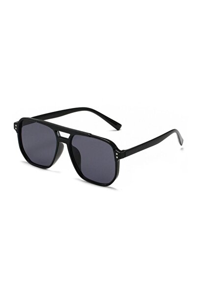 Choice3 black Punk Square Frame Sunglasses Anti-UV Beach Eye Protection Black...