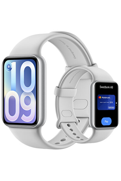 Xiaomi Bratara fitness Smart Band 10 Pro, Bluetooth + NFC, GPS, Glacier Silver